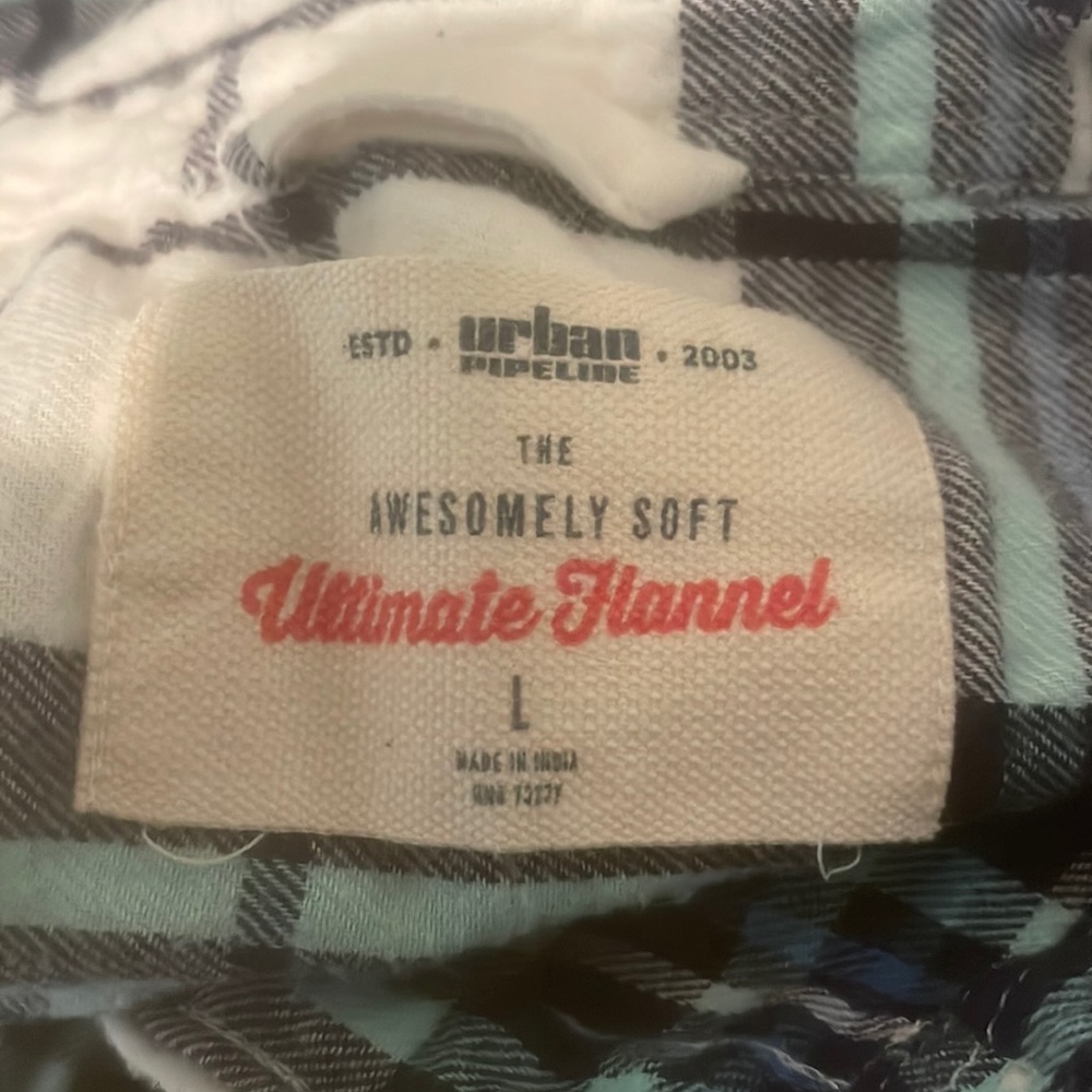 Flannel kids large